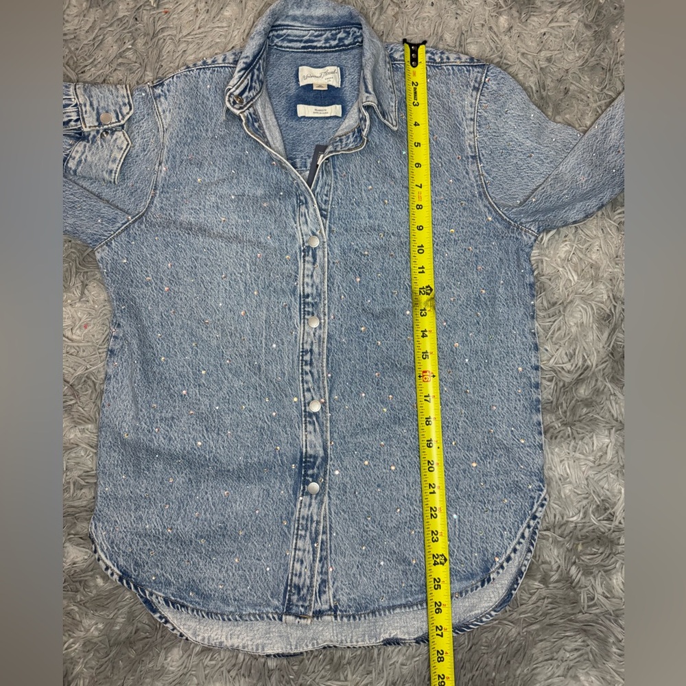 Universal Thread Women’s Button Down Rhinestone D… - image 9